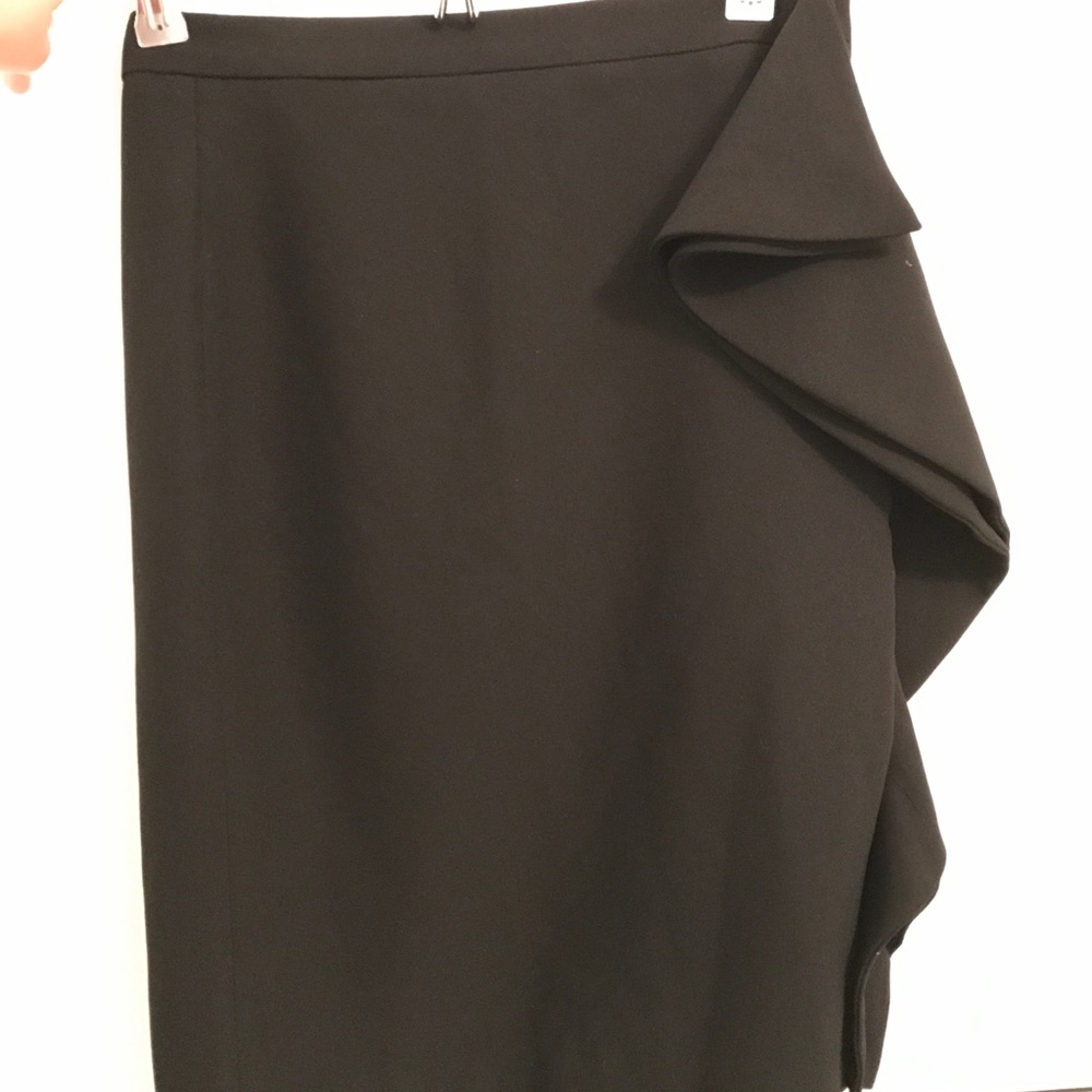 Black Zara Pencil Skirt